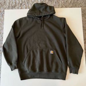 Carhartt Olive Hoodie Rain Defender Jacket